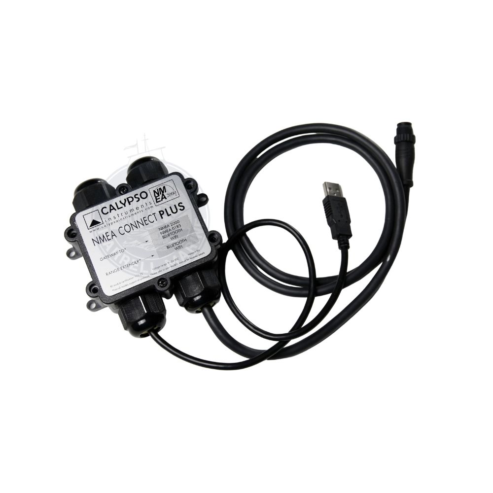 Calypso NMEA Connect Plus wireless gateway and marine data multiplexer server range extender.
