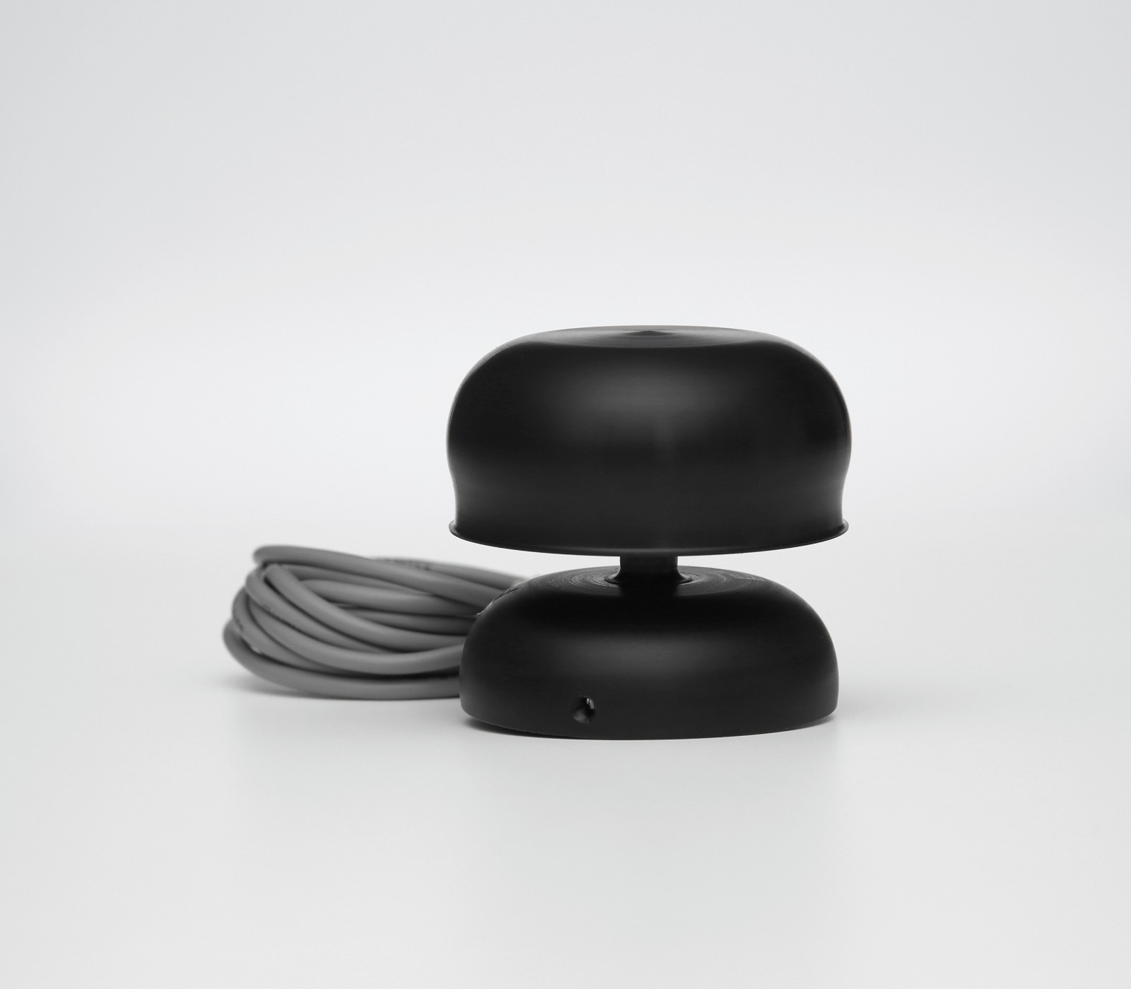 Detailed shot of the 4x ultrasonic transducer array on the Calypso wired ultra-low-power marine wind sensor.