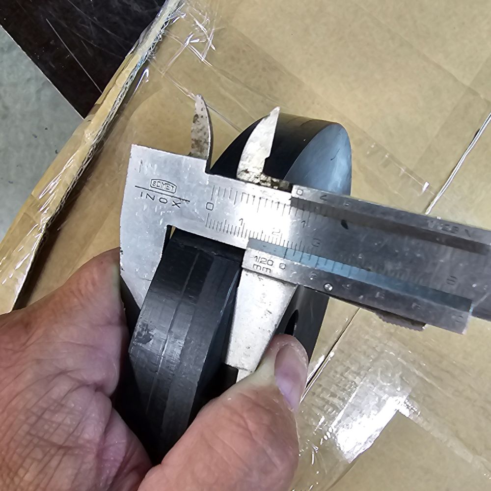 Side profile angle highlighting the precise vertical spacing tolerances of the davit system swivel plate elevator plate.