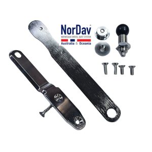 NorDav H-Series Standard Spring-Loaded Rotation Lock Pin