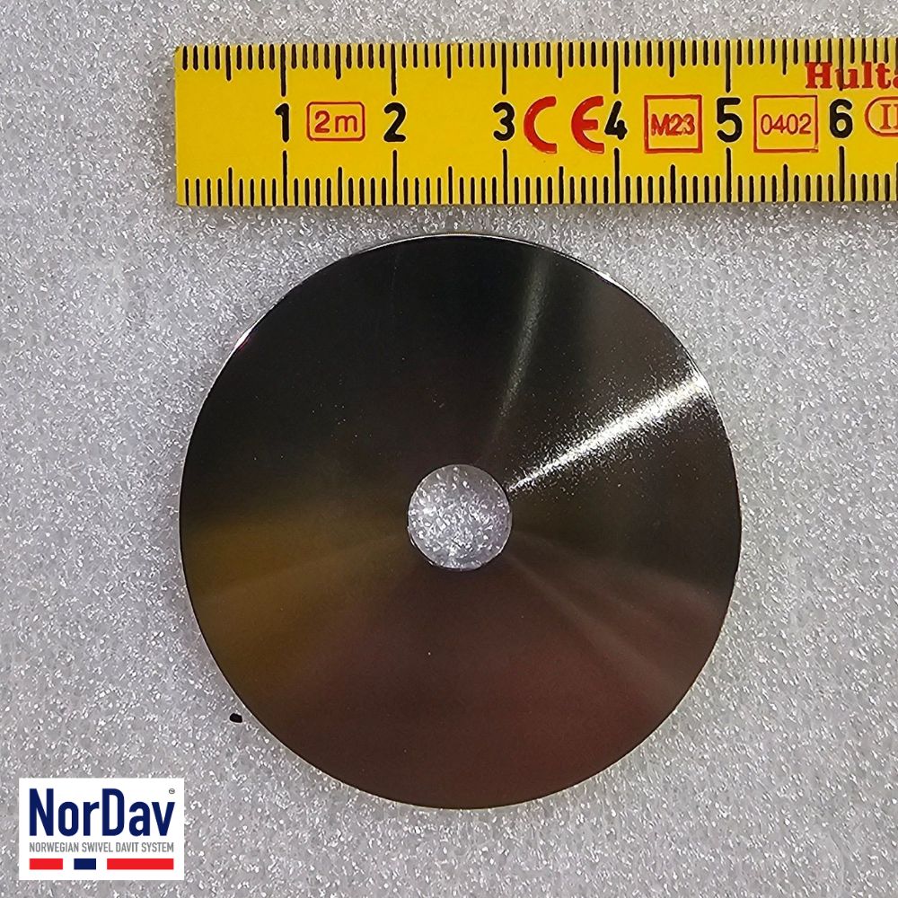 Complete component array of the NorDav quick-release flush mount kit contents laid out out-of-the-box.