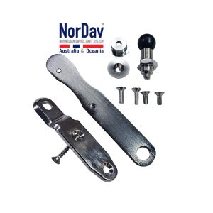 NorDav V-Series Standard Spring-Loaded Rotation Lock Pin