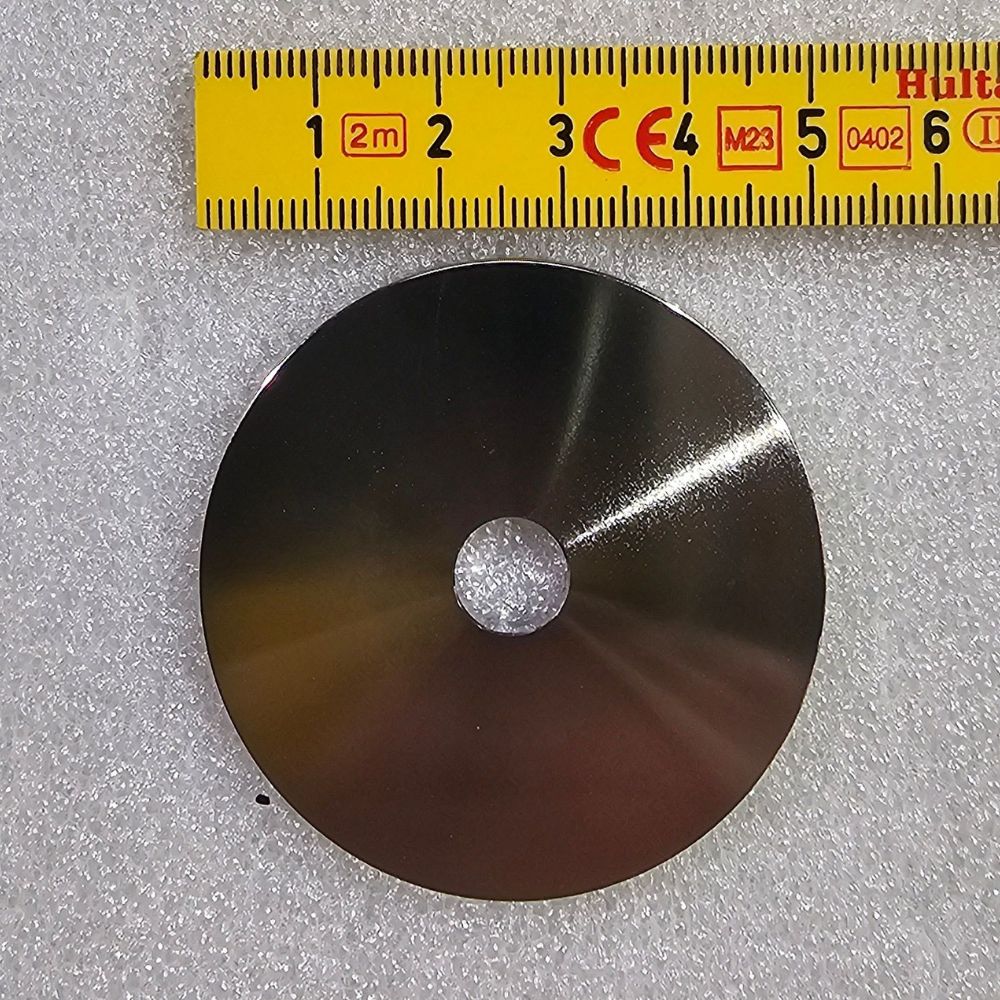M8 marine stainless steel backing plate template from the NorDav structural hardware assembly line.