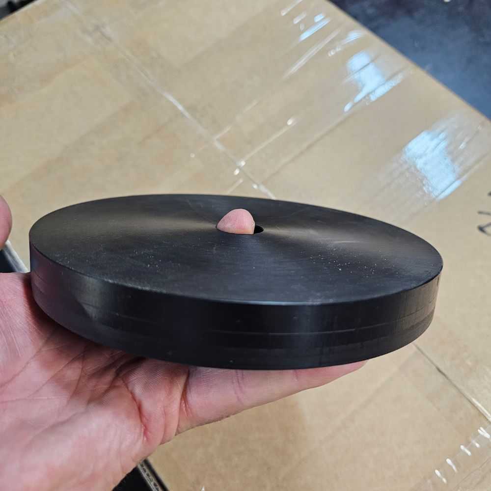Standalone NorDav marine swivel bracket spacing plate unboxed as a complete simple hardware accessory in New Zealand.