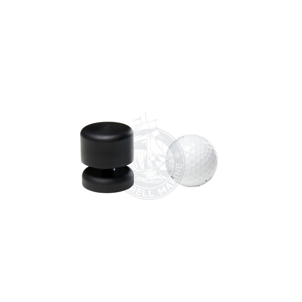 Calypso wireless portable mini ultrasonic wind sensor mounted cleanly on a sailboat rigging mast.