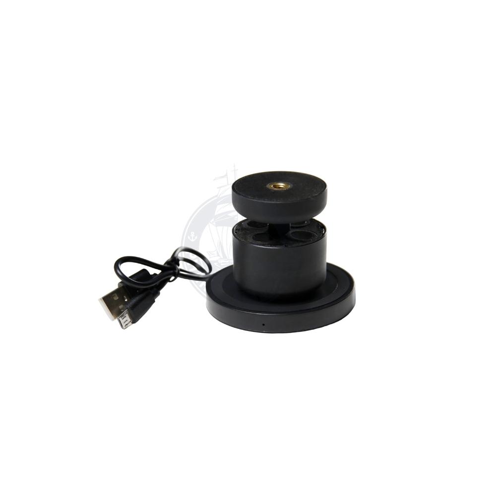 Calypso portable mini anemometer transmitting wireless Bluetooth wind speed telemetry to a smart marine device device app.